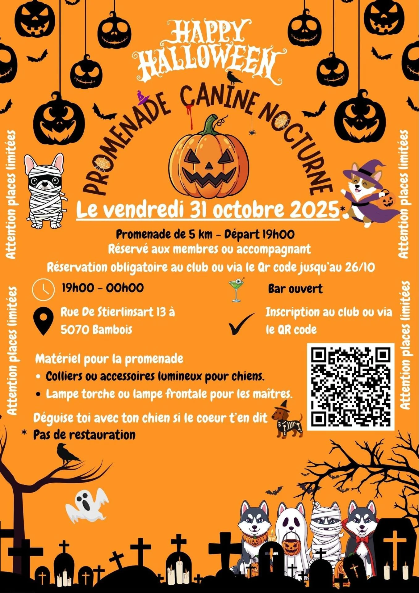 Affiche halloween 2025