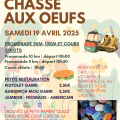 Chasse aux oeufs 2025